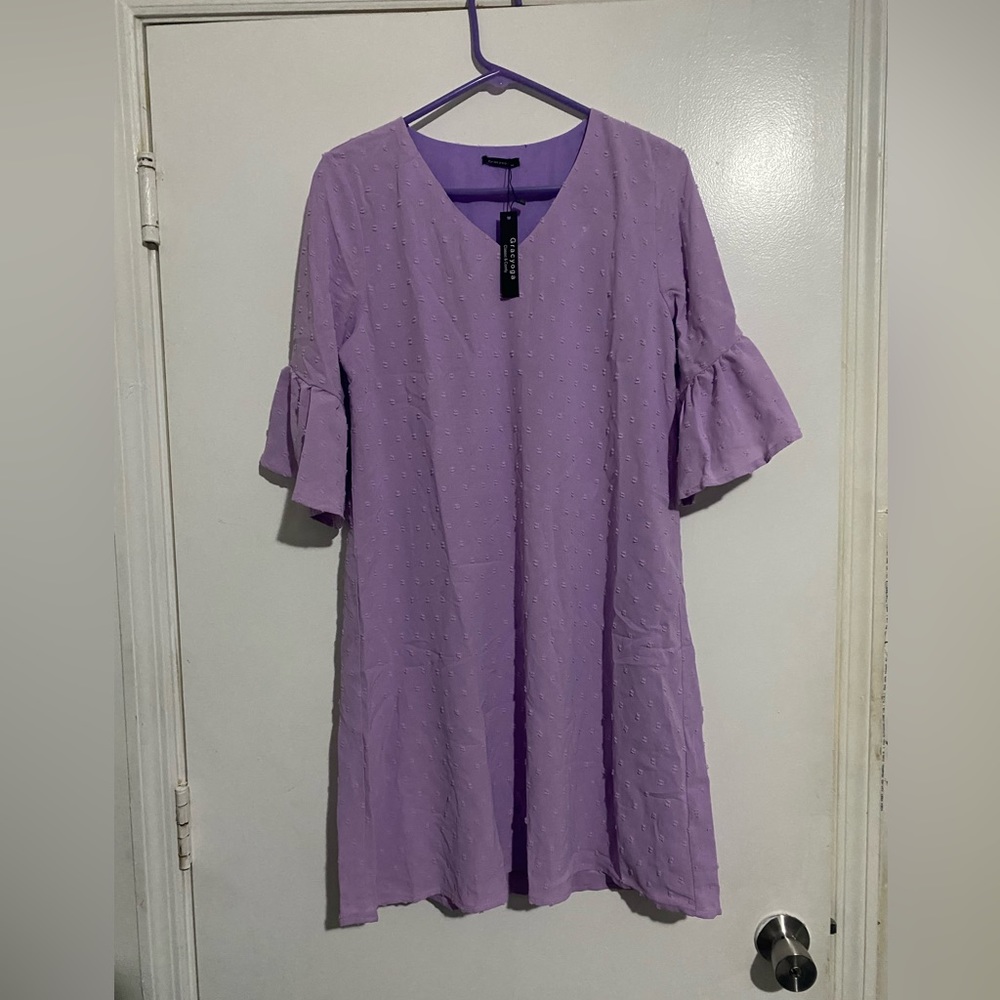 gracyoga purple dresses for sale new with tags